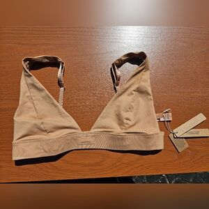 NWT - 2 Skims plunge bikini top and low rise tie bikini bottom